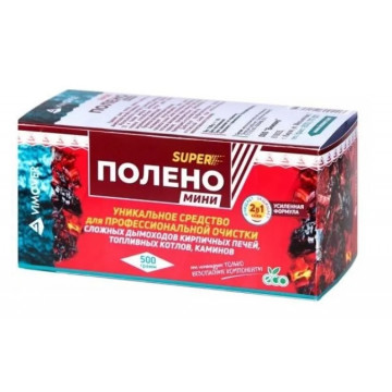 Веселый трубочист SUPER полено мини 470г чистящ. средство для дымохода