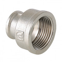 Муфта переходная никель 1 1/2" х 1"